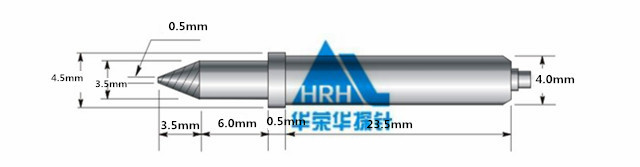 GP-11S、定位針、探針外徑為4.5mm ，長(zhǎng)度為35.5mm、ICT測(cè)試針、功能夾具定位針、測(cè)試針、五金配件