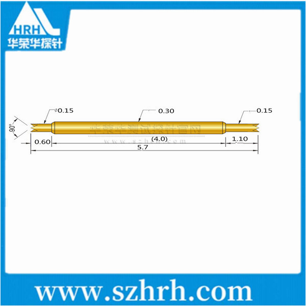 030-UU-5.7L，華榮華雙頭測試探針廠家