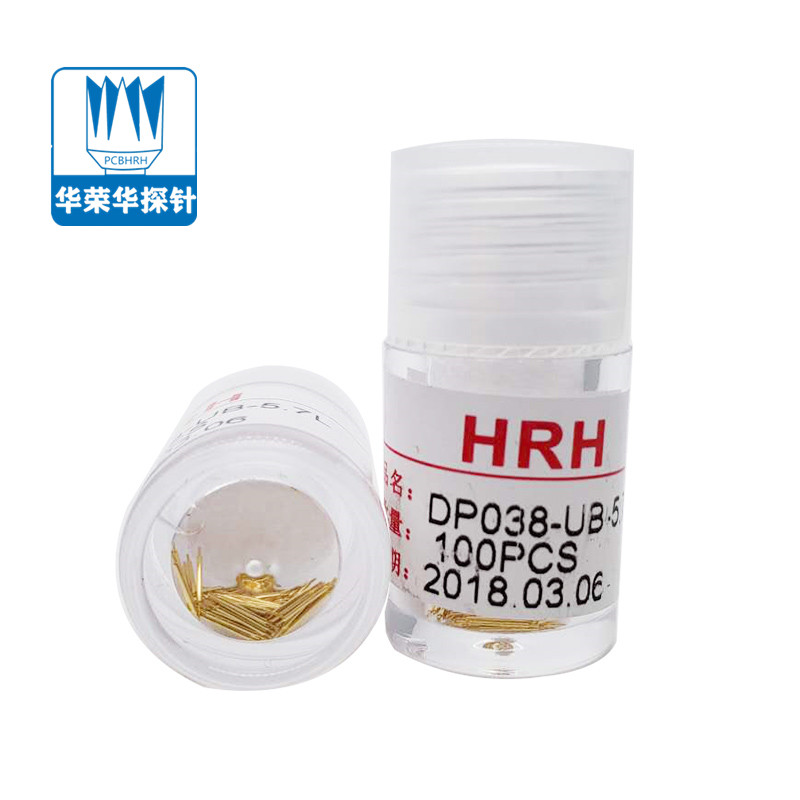 雙頭探針DP038-UB-5.7L，BGA測(cè)試針，華榮華雙頭針廠家